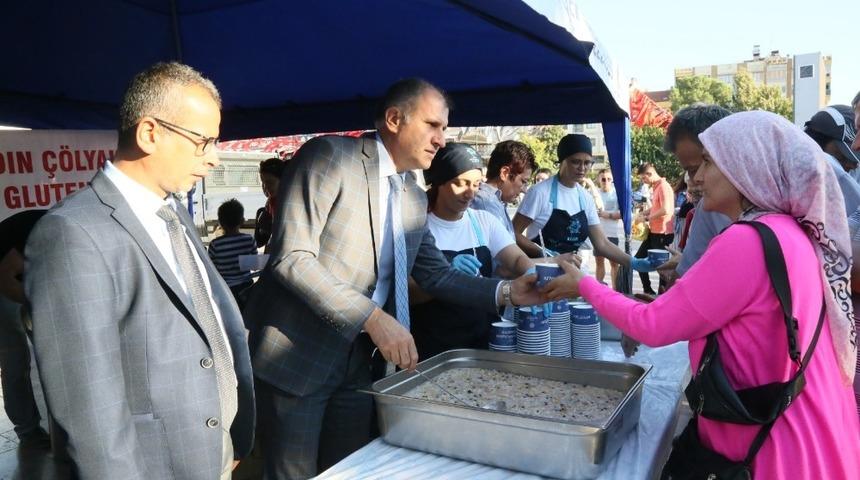 Aydın’da glutensiz aşureye yoğun ilgi