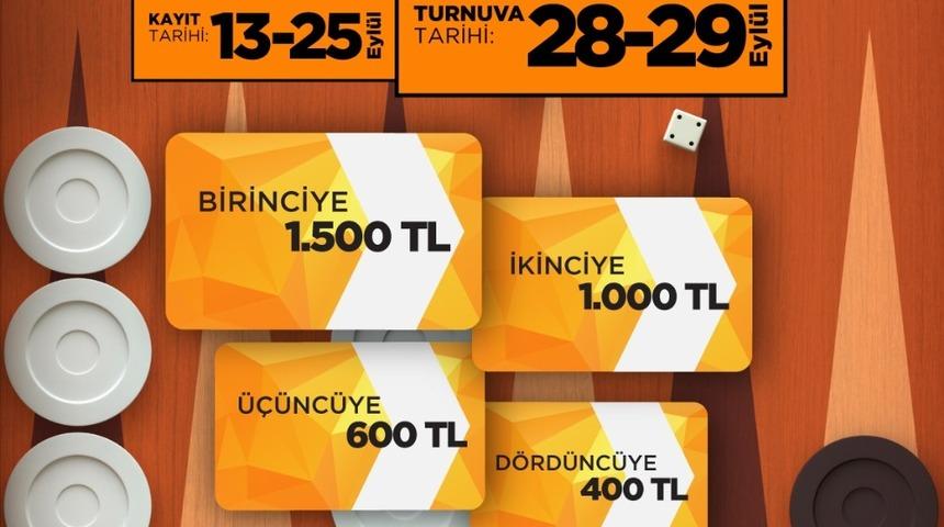 41 Burda AVM&rsquo;de Tavla Turnuvası heyecanı