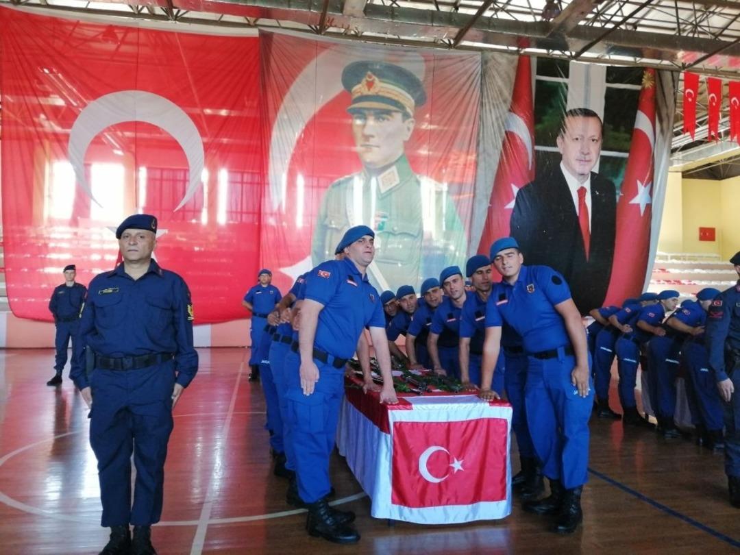 Isparta&rsquo;da 28. d&ouml;nem bedelli jandarma erler yemin ederek terhis oldu