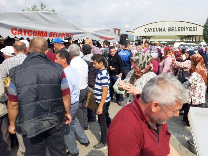 Çaycuma’da Ahilik Haftası’nda aşure ikram edildi G4