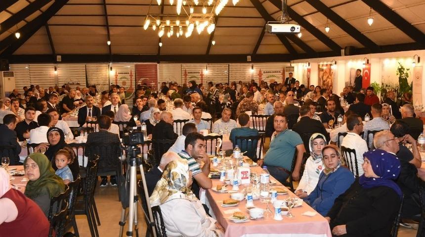 Şanlıurfa’da gaziler yemekte buluştu