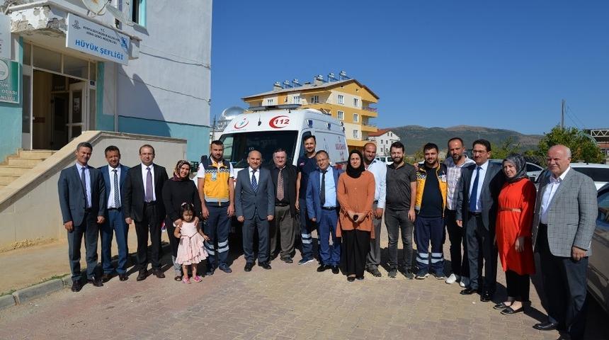 Konya İl Sağlık M&uuml;d&uuml;r&uuml; Ko&ccedil; sağlık kuruluşlarını ziyaret etti