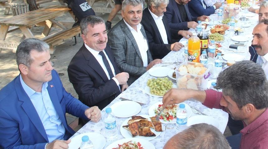 Başkan &Ouml;zdemir muhtarlar ile buluştu