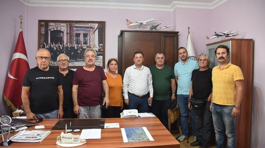 Sempozyum &ouml;ncesi ziyaret