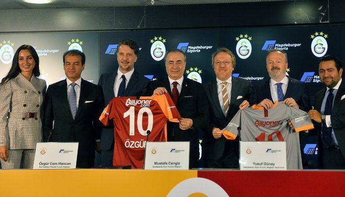 Galatasaray'ın forma kol sponsoru Magdeburger Sigorta oldu