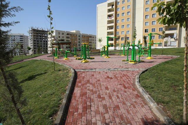 Karaköprü’ye modern park kazandırıldı