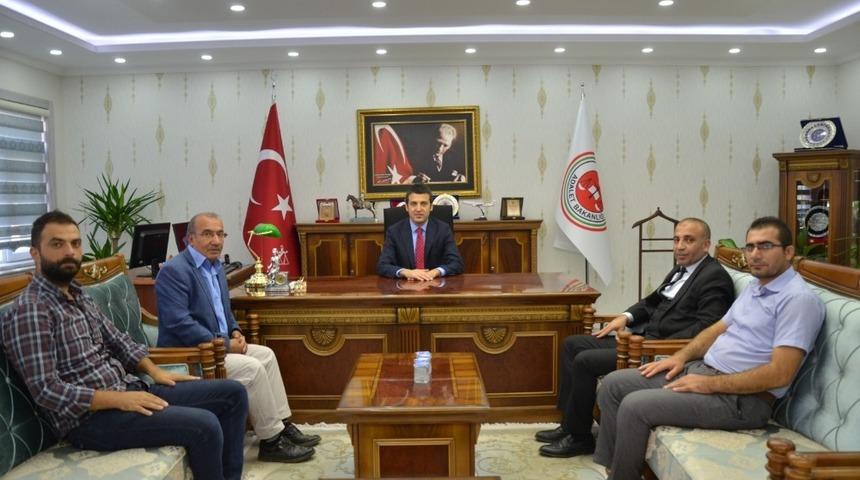 Gazetecilerden Başsavcı Karahan’a ziyaret