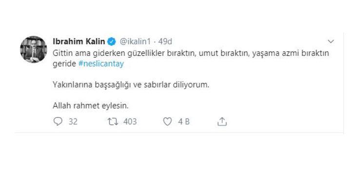 Siyaset ve sanat camiası kansere yenik düşen Neslican Tay'ı andı! 'Gittin, çok üzgünüz çok' G2