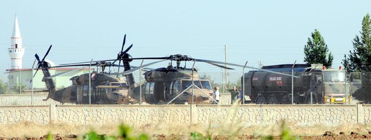 Akçakale’de zırhlı araç ve helikopter hareketliliği G4