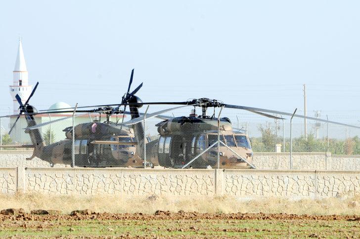 Akçakale’de zırhlı araç ve helikopter hareketliliği G3