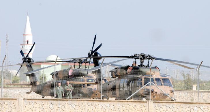 Akçakale’de zırhlı araç ve helikopter hareketliliği G5