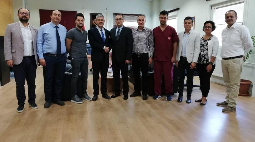 SD&Uuml;&rsquo;de Araştırma ve Uygulama Hastanesi Başhekimi Yazkan oldu