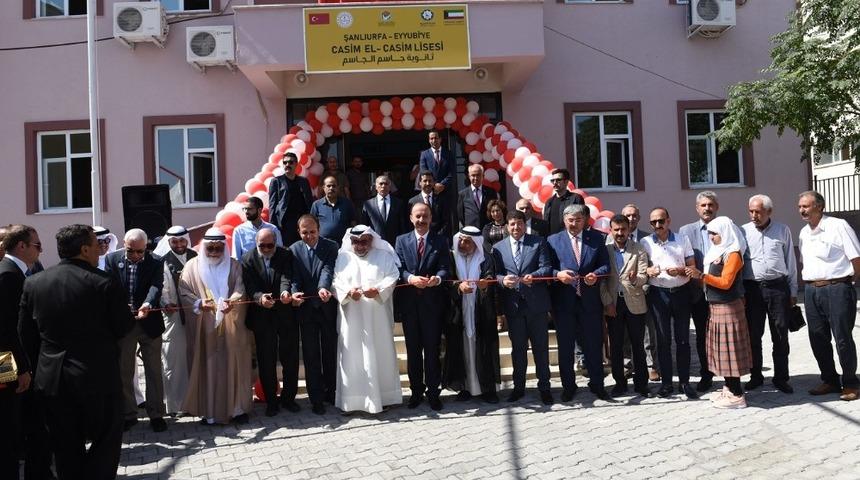 Kuveyt Emirliğinden Şanlıurfa’da okul açılışı