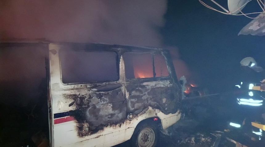 Yatağan&rsquo;da ara&ccedil; yangını