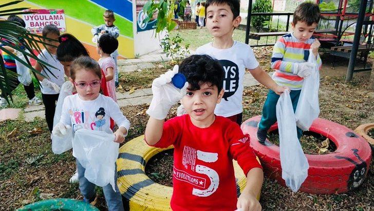 Küçük çocuklar çöp topladı G4