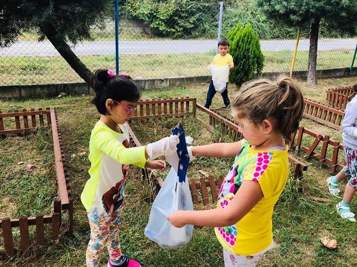 Küçük çocuklar çöp topladı G5