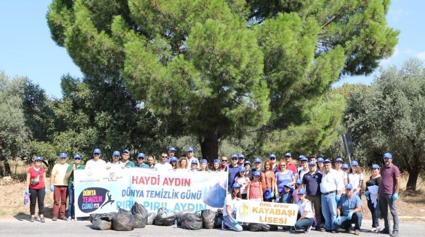Aydın’da ‘Haydi Yapalım’ temizlik etkinliği
