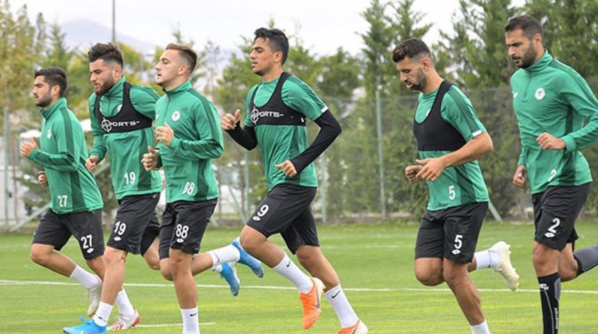 Konyaspor'da Kayserispor mesaisi ara vermeden başladı