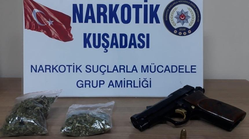 Kuşadası’nda uyuşturucu operasyonu