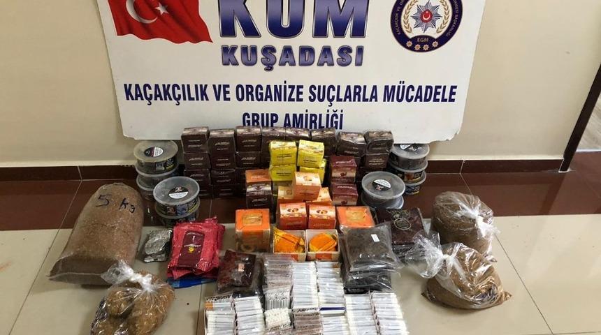 Kuşadası’nda kaçak sigara ve tütüne geçit yok