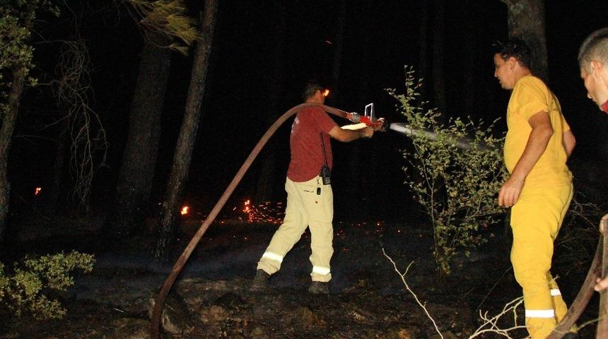 Muğla&rsquo;da orman yangını