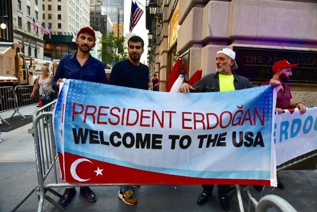 ABD’de Türkler Erdoğan’ı bekliyor
