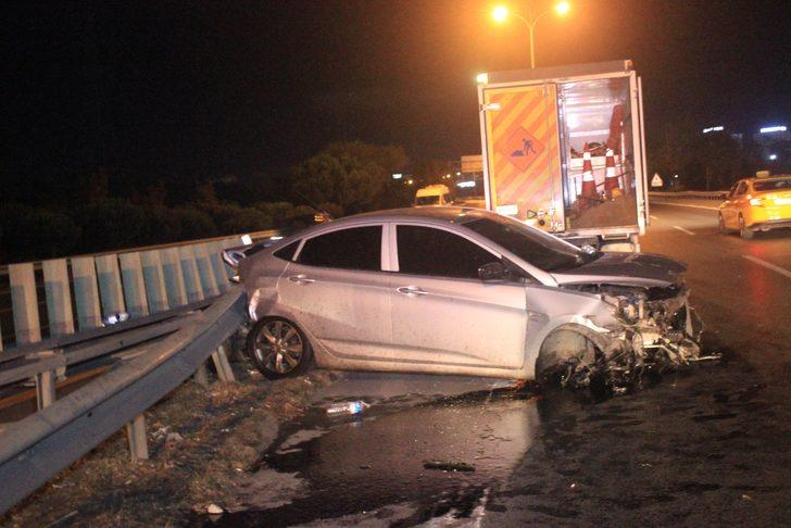 Otoyolu savaş alanına çevirdi! İstanbul'da feci kaza! G1