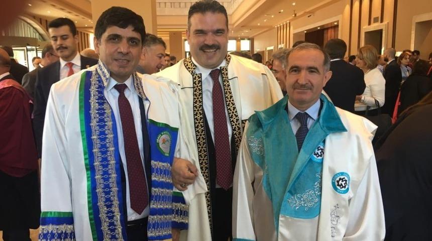 Rekt&ouml;r Alma, Akademik Yılı A&ccedil;ılış T&ouml;reni&rsquo;ne katıldı