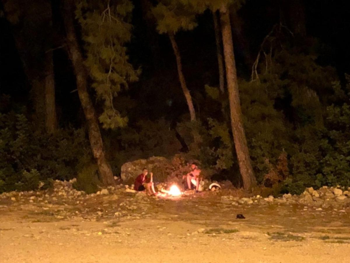 Antalya'da vatandaşları harekete ge&ccedil;iren g&ouml;r&uuml;nt&uuml;! Jandarmaya haber verdiler