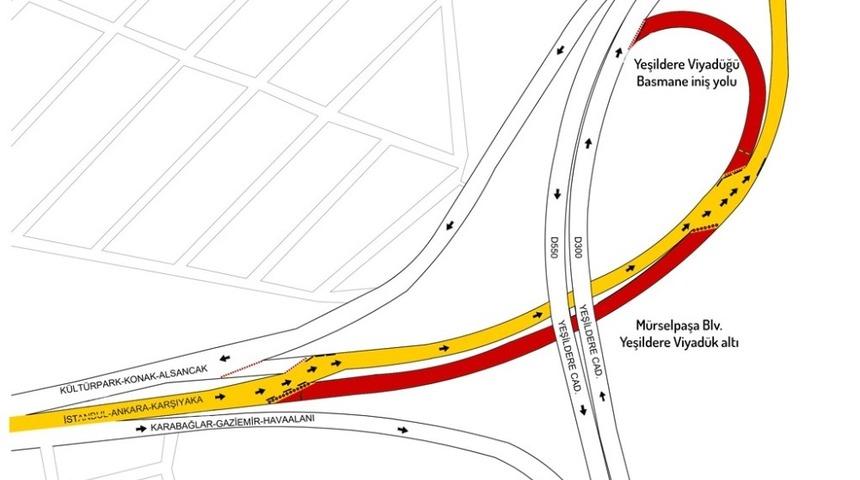 M&uuml;rselpaşa Bulvarı&rsquo;ndaki trafik akışı değişiyor