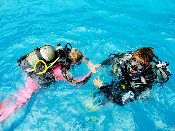 Kemer'in gizemli dünyası sualtıseverlerin uğrak noktası G5