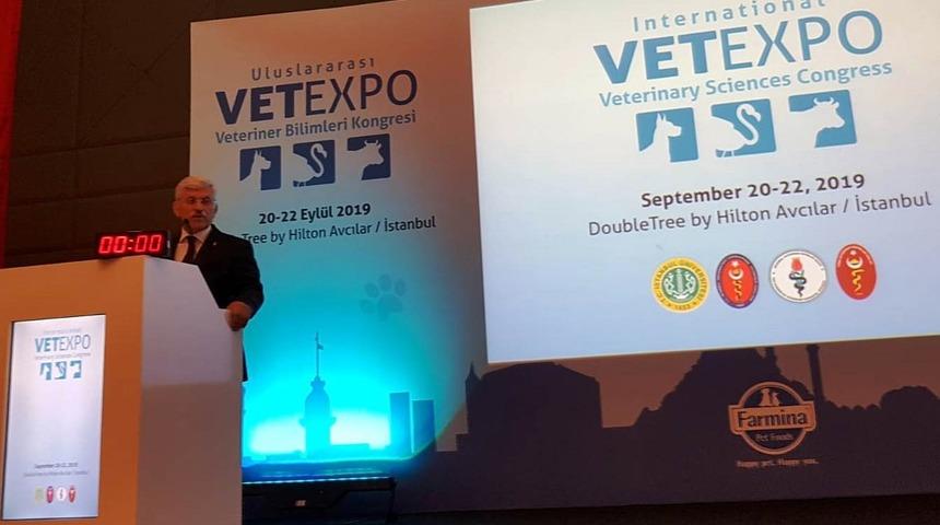 TVHB Başkanı Eroğlu, Uluslararası Veteriner Bilimleri Kongresi’nin açılışında konuştu