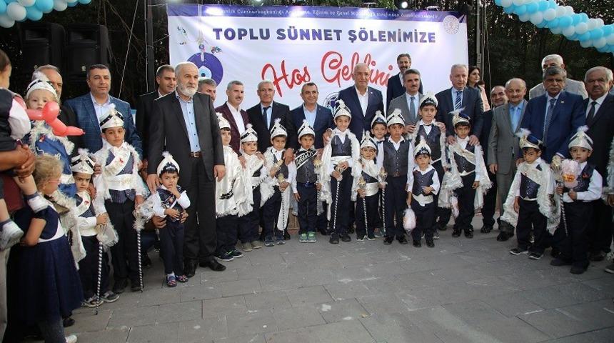 Battalgazi Belediyesi&rsquo;nden toplu s&uuml;nnet ş&ouml;leni