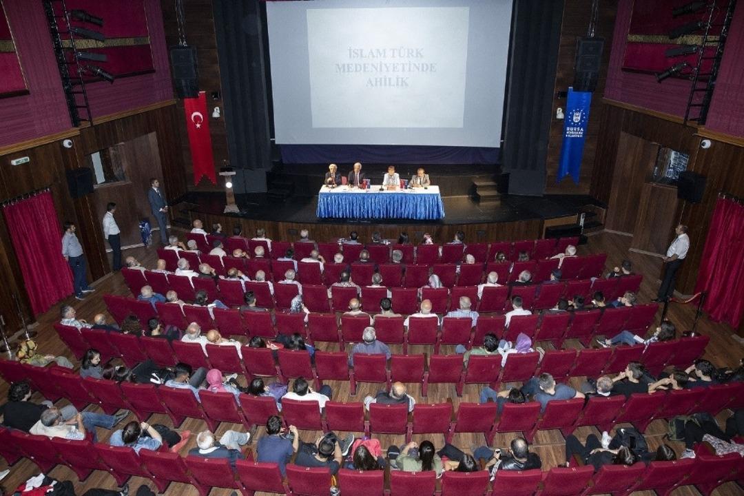 Bursa&rsquo;da &rsquo;ahilik&rsquo; paneli