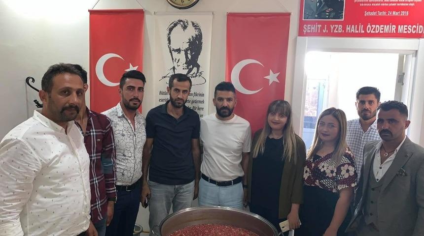 Mardin&rsquo;de şehitler i&ccedil;in mevlit okutuldu