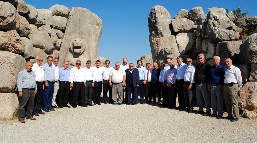 Esnaf temsilcilerinden tarihe yolculuk