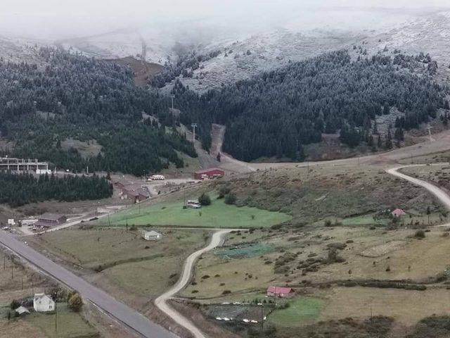 Ordu’ya mevsimin ilk karı düştü