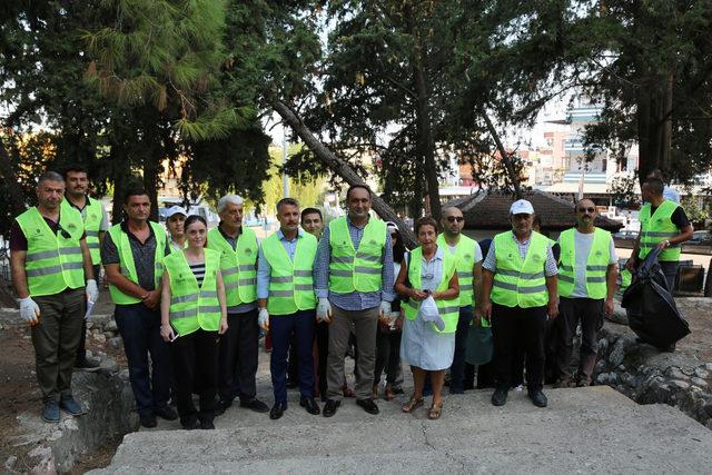 9 bin yıllık höyükte farkındalık temizliği 3