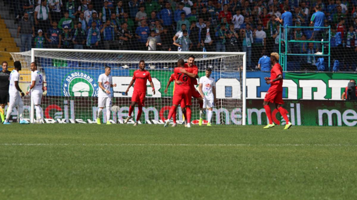 &Ccedil;aykur Rizespor 1-2 Gazişehir Gaziantep