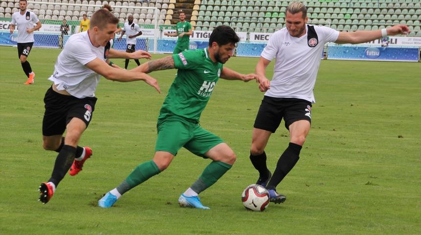 Giresunspor 1 - 1 Fatih Karag&uuml;mr&uuml;k