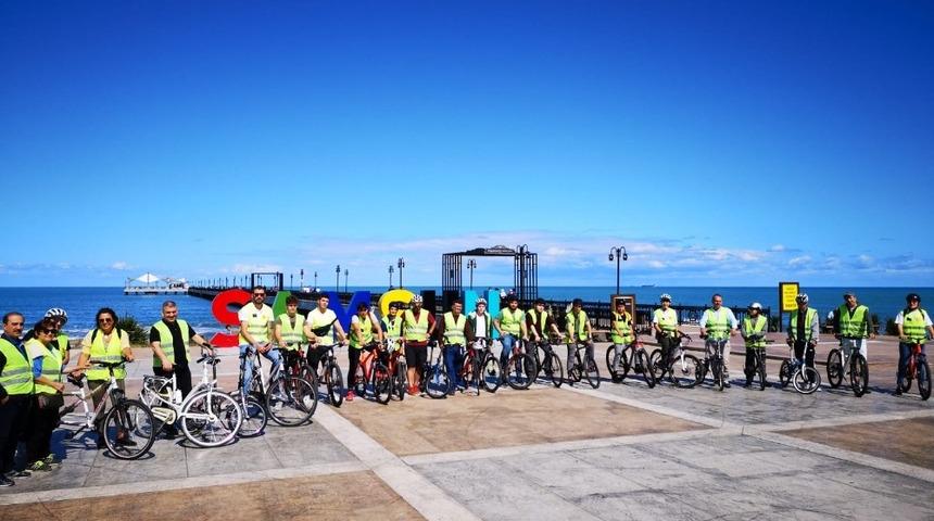 Otomobilsiz Kentler G&uuml;n&uuml; etkinliği Samsun&rsquo;da ger&ccedil;ekleşti