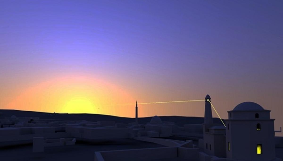 'Işık hadisesi'ni izlemek i&ccedil;in sabah namazında bir araya geldiler