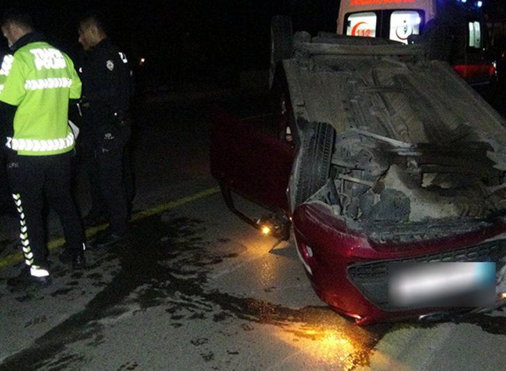 Bursa'da kaza yapan sürücü şoka girdi! Son ses müzik dinleyip, sigara içti G5