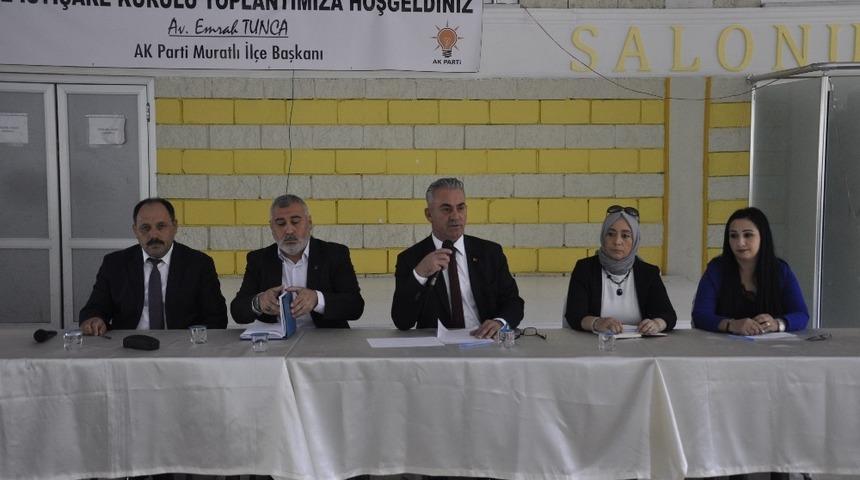 Muratlı&rsquo;da İstişare Kurulu Toplantısı