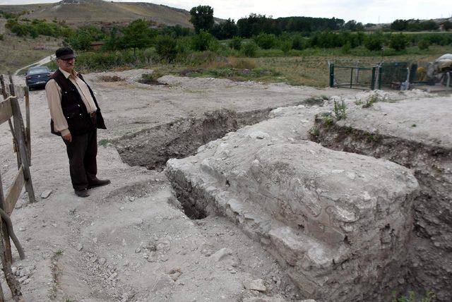 Edirne'de Bizans dönemine ait su dağıtım şebekesi bulundu