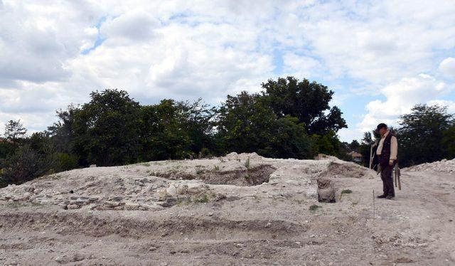 Edirne'de Bizans dönemine ait su dağıtım şebekesi bulundu