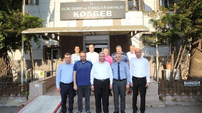 ASKON’dan KOSGEB İl Müdürü Eren’e ziyaret