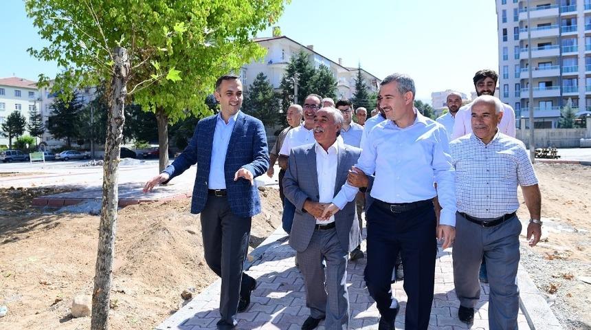 Başkan &Ccedil;ınar, yenilenen camide inceleme yaptı