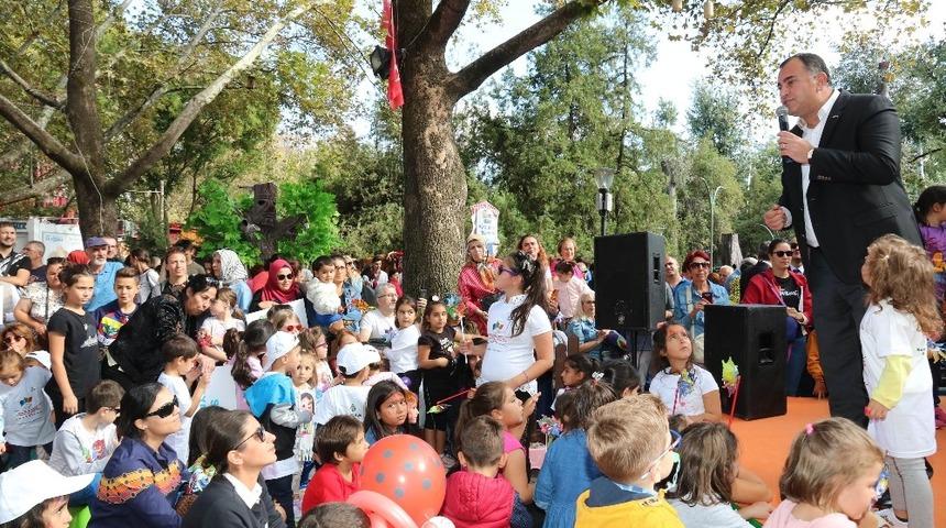 &Ccedil;ankayalı &ccedil;ocuklar iklim şenliğinde buluştu