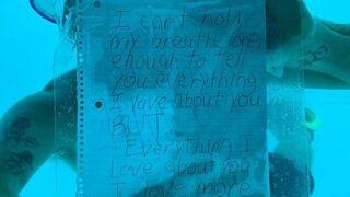 Sualtında evlilik teklif ederken boğuldu